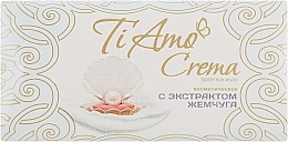 Fragrances, Perfumes, Cosmetics Toilet Soap with Pearl Extract - Soap Traditions Ti Amo Crema 