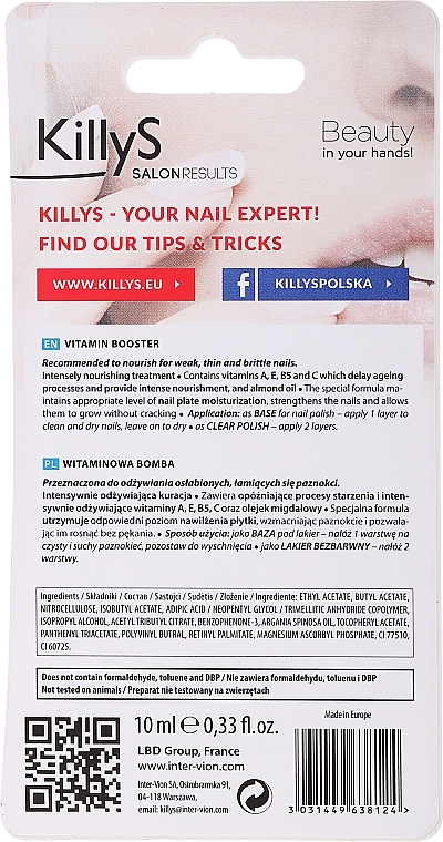 Nail Care "Vitamin Bomb" - KillyS Vitamin Bomb — photo N2
