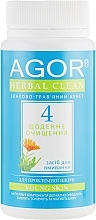 Codzienne oczyszczenie nr 4 do cery problematycznej - Agor Herbal Clean Young Skin — photo N1