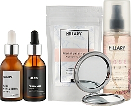 Fragrances, Perfumes, Cosmetics Face Care Set - Hillary Face Skin Recovery (ser/30ml + f/oil/30ml + mask/30g + mist/120ml + mirror)