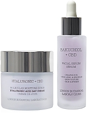 Fragrances, Perfumes, Cosmetics Set - London Botanical Laboratories Hyaluronic + Bakuchiol (serum/30ml + cr/50ml)