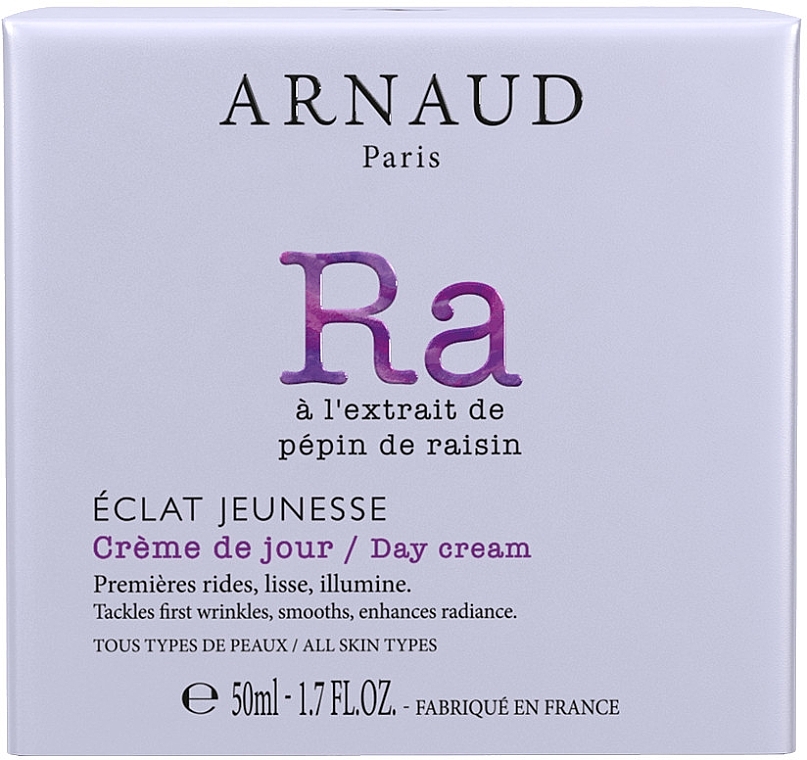 Grape Seed Extract Firming Day Cream - Arnaud Eclat Jeunesse Day Cream — photo N3