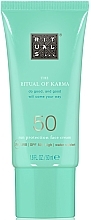 Face Cream - Rituals The Ritual of Karma Sun Protection Face Cream 50 — photo N1