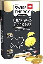 Fragrances, Perfumes, Cosmetics Balanced Fatty Acid Complex - Swiss Energy Omega-3 Cardio Max