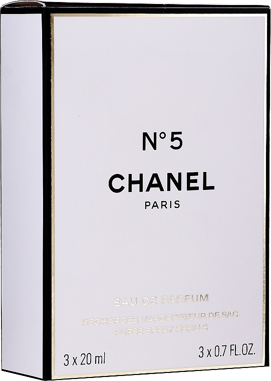 Chanel N°5 Purse Spray Refills - Eau de Parfum (edp/3x20ml)  — photo N1