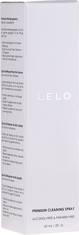 Sex Toy Cleaning Spray - Lelo Premium Antibacterial Sex Toy Cleaner Spray — photo N1