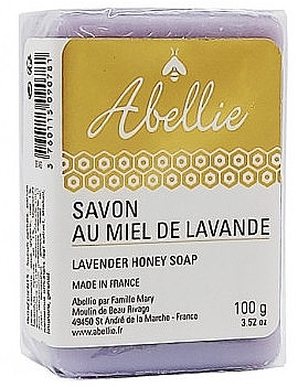 Honey & Lavender Soap - Abellie Lavender Honey Soap — photo N1