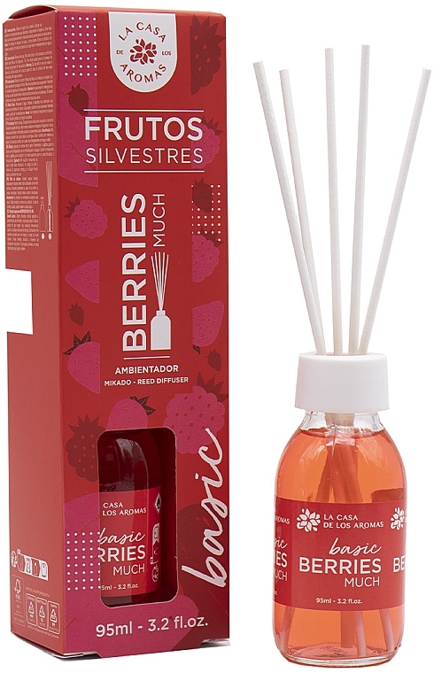 Wild Fruit Fragrance Diffuser - La Casa De Los Aromas Reed Diffuser Berries Much — photo N1