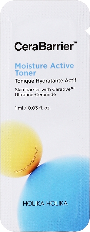 Moisturizing Active Toner - Holika Holika CeraBarrier Moisture Toner (sample) — photo N1