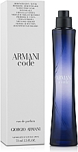 Fragrances, Perfumes, Cosmetics Giorgio Armani Armani Code Woman - Eau (tester without cap)