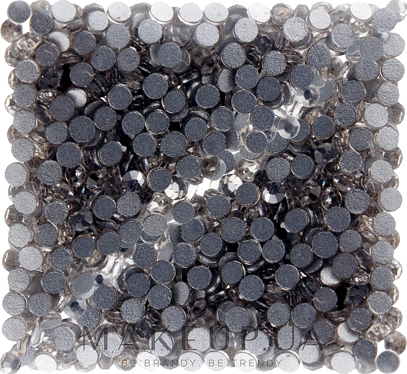 Decorative Nail Crystals 'Crystal', size SS 04, 500 pcs. - Kodi Professional — photo N1