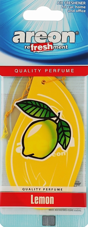 Lemon Air Freshener - Areon Mon Classic Lemon — photo N1