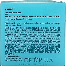 Mattifying Pore Tightening Cream - Etude Wonder Pore Cream — photo N4