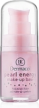 Fragrances, Perfumes, Cosmetics Pearl Extract Makeup Base - Dermacol Make-Up Base Pearl Energy (pump)