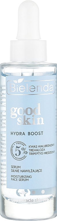 Moisturising Face Serum with Hyaluronic Acid - Bielenda Good Skin Hydra Boost Moisturizing Face Serum — photo N1