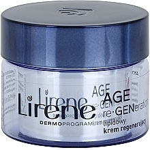 Fragrances, Perfumes, Cosmetics Regenerating Face Cream - Lirene Age Regeneration Night Cream with Lipids Regenerative Effect 60+