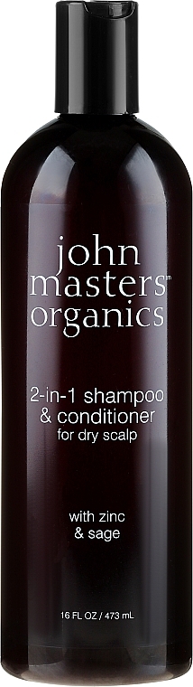 Shampoo-Conditioner for Dry Scalp - John Masters Organics Zinc & Sage Shampoo & Conditioner — photo N3