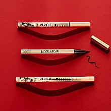 Eyeliner Pen - Eveline Cosmetics Waterproof Variete Eyeliner — photo N4