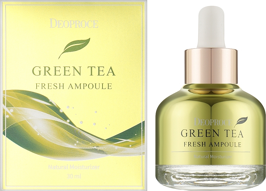 Green Tea Ampoule Serum - Deoproce Green Tea Fresh Ampoule — photo N2