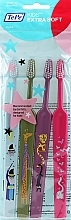 Fragrances, Perfumes, Cosmetics Kids Toothbrush, blue + green + purple + pink - TePe Kids Extra Soft