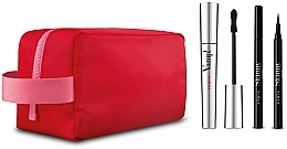 Set - Pupa Vamp! Mascara & Skinny Liner (mascara/9ml + eye/liner/1ml + bag) — photo N1