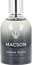 Fragrances, Perfumes, Cosmetics Macson Urban Beats [Black Edition] - Eau de Toilette