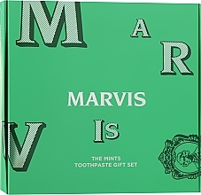 Toothpaste Set 'The Mint Gift Set' - Marvis (toothpast/2x10ml + toothpast/85ml) — photo N2