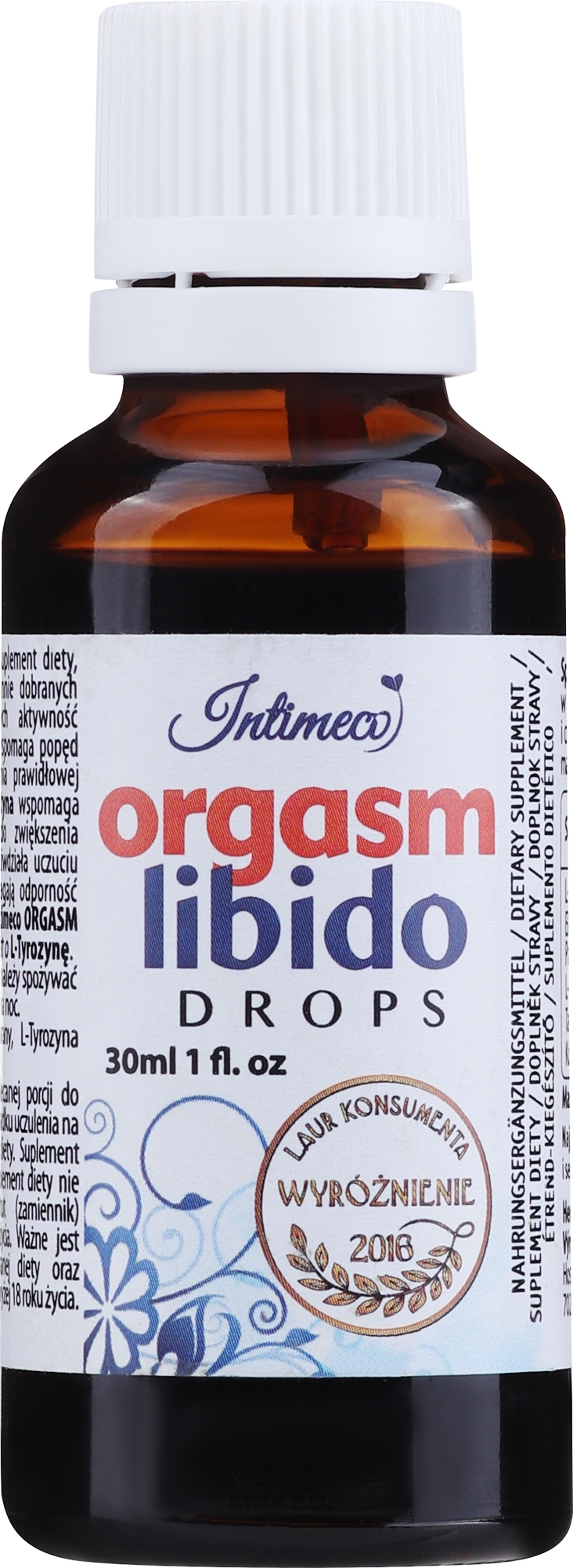 Orgasm & Libido Drops - Intimeco Orgasm Libido Drops — photo 30 ml