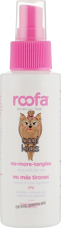 Detangling Spray for Long Hair - Roofa Cool Kids No More Tangles Spray — photo N1