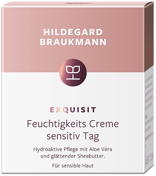 Sensitive Skin Moisturizing Day Cream - Hildegard Braukmann Exquisit Hydrating Cream Sensitive Day — photo N2