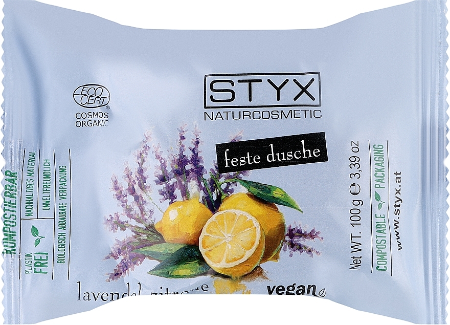 Lavender-Lemon Solid Shower Soap - Styx Naturcosmetic Lavender-Lemon Solid Shower — photo N1