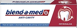 Toothpaste "Anti-Caries" - Blend-a-med Anti-Cavity Original Toothpaste — photo N6