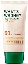 Fragrances, Perfumes, Cosmetics Sunscreen for Sensitive Skin SPF50+ PA ++++ - Frudia What's Wrong Help Cicaderm Sun Cream