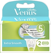 Shaving Razor Refills, 2 pcs. - Gillette Venus Embrace — photo N6