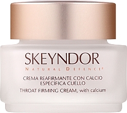 Fragrances, Perfumes, Cosmetics Firming Calcium Neck & Decollete Cream - Skeyndor Natural Defence Throat Firming Cream With Calcium