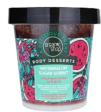 Fragrances, Perfumes, Cosmetics Sugar Body Scrub - Organic Shop Body Desserts Watermelon Sugar Sorbet