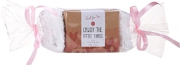 Fragrances, Perfumes, Cosmetics Enjoy The Little Things Bath Set - Accentra Just For You Rose Sheep Milk Soap (soap/100g + bath/mitt/1pc)
