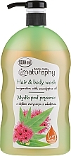 Shampoo-Shower Gel with Eucalyptus Oil - Naturaphy Eucalyptus Oil Hair & Body Wash — photo N1