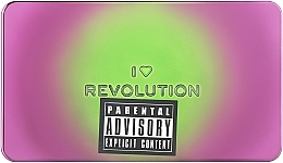 Eyeshadow Palette - I Heart Revolution Parental Advisory — photo N2