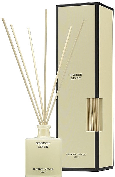 Cereria Molla French Linen - Reed Diffuser — photo N1