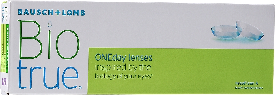GIFT One-Day Contact Lenses, 5 pcs. - Bausch & Lomb Biotrue ONEday — photo N1