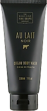 Fragrances, Perfumes, Cosmetics Cream Shower Gel - Scottish Fine Soaps Au Lait Noir Cream Body Wash