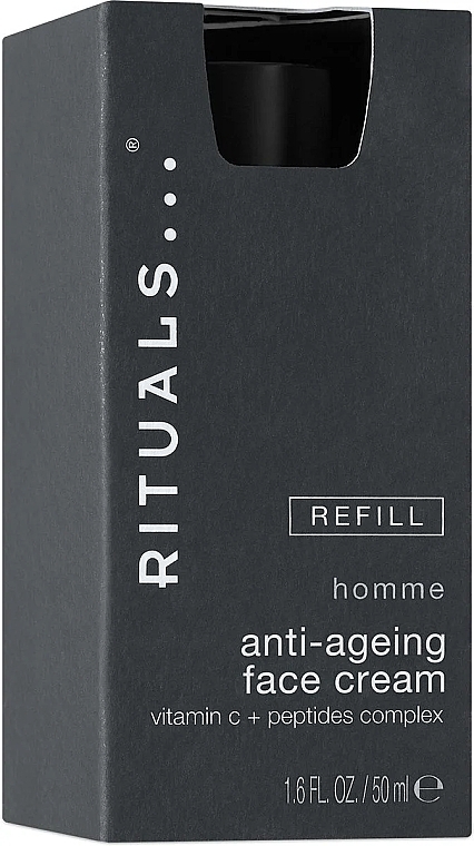 Anti-Aging Face Cream - Rituals Homme Anti-Ageing Face Cream Refill — photo N1