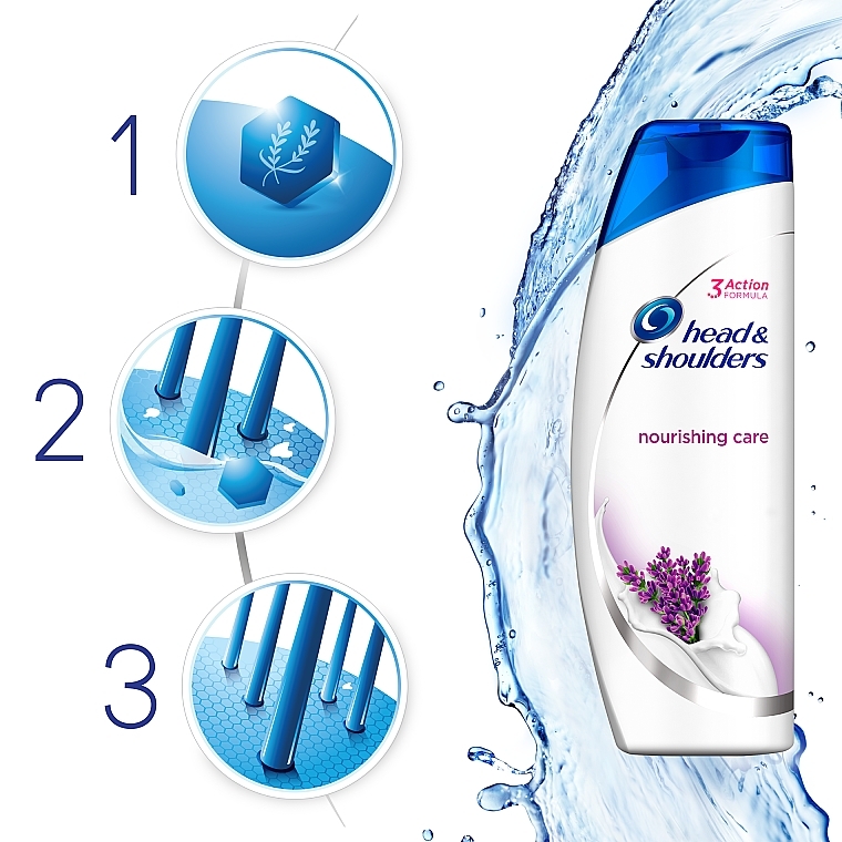 Anti-Dandruff Shampoo "Nourishing Care" - Head & Shoulders Nourishing Hair & Scalp Care Shampoo — photo N6