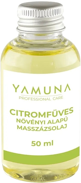 Lemongrass Massage Oil - Yamuna — photo N1