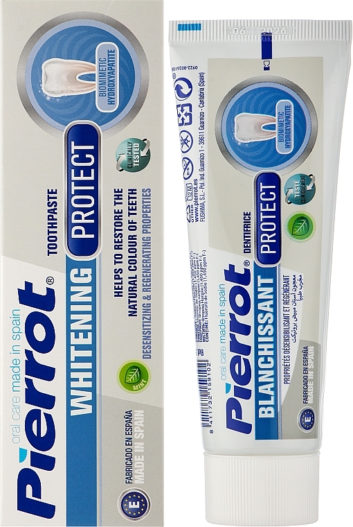 Whitening Toothpaste - Pierrot Whitening Protect — photo N2