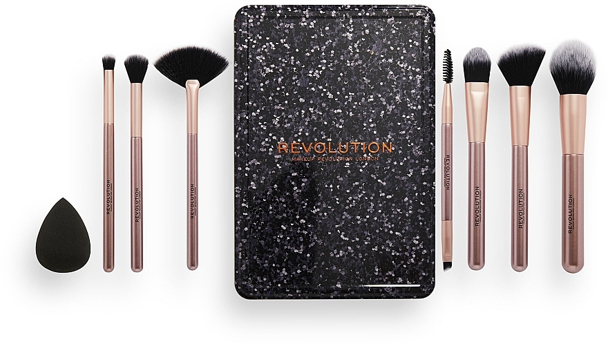 Makeup Brush Set - Makeup Revolution The Everything Brush Set — photo N2