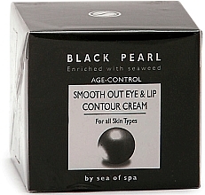 Eye & Lip Care Cream - Sea Of Spa Black Pearl Age Control Smooth Out Eye & Lip Contour Cream For All Skin Types — photo N4