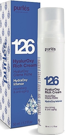 Hyaluronic Moisturizing and Nourishing Cream - Purles HydraOxy Intense 126 HyalurOxy Rich Cream — photo N1