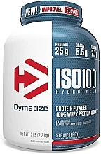 Fragrances, Perfumes, Cosmetics Hydrolyzed Whey Isolate - Dymatize ISO-100 Strawberry